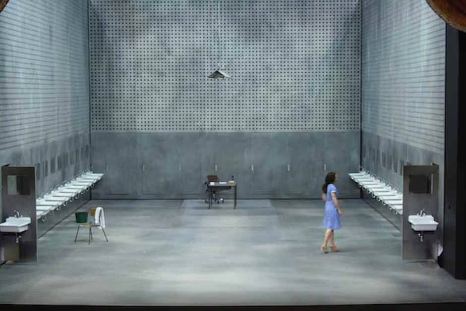 Bühnenbild von Stefanie Seitz zum Bühnenstück Wozzeck 3